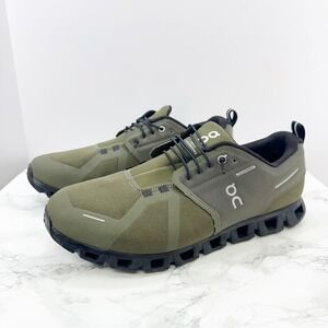 On Running Men's Athletic Shoes in Olive and Black